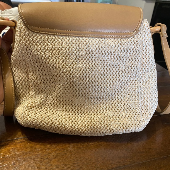 Fossil Crossbody Woven Fabric & Leather Bag - Picture 11 of 11